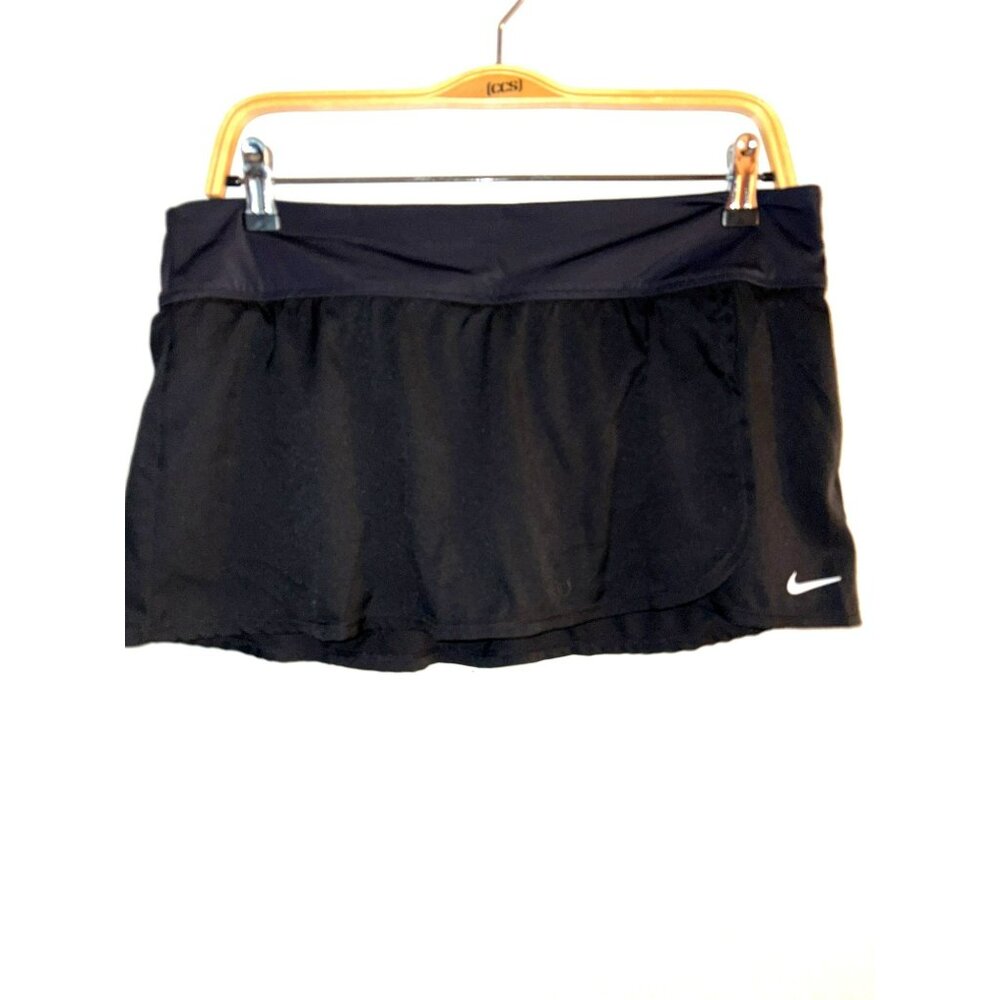Nike Black Running Skort With Built-In Lining Size L